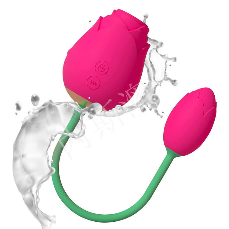 The Rose Toy G Spot Stimulator With Suction-EROSREALM