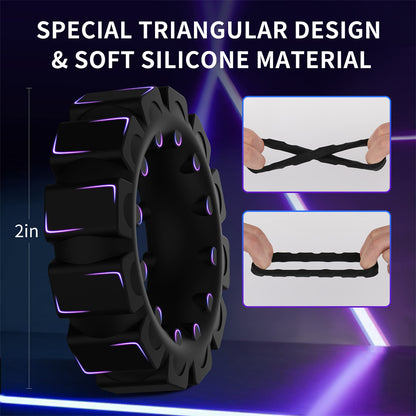 Silicone Penis Rings Cock Ring For Delayed Ejaculation-EROSREALM