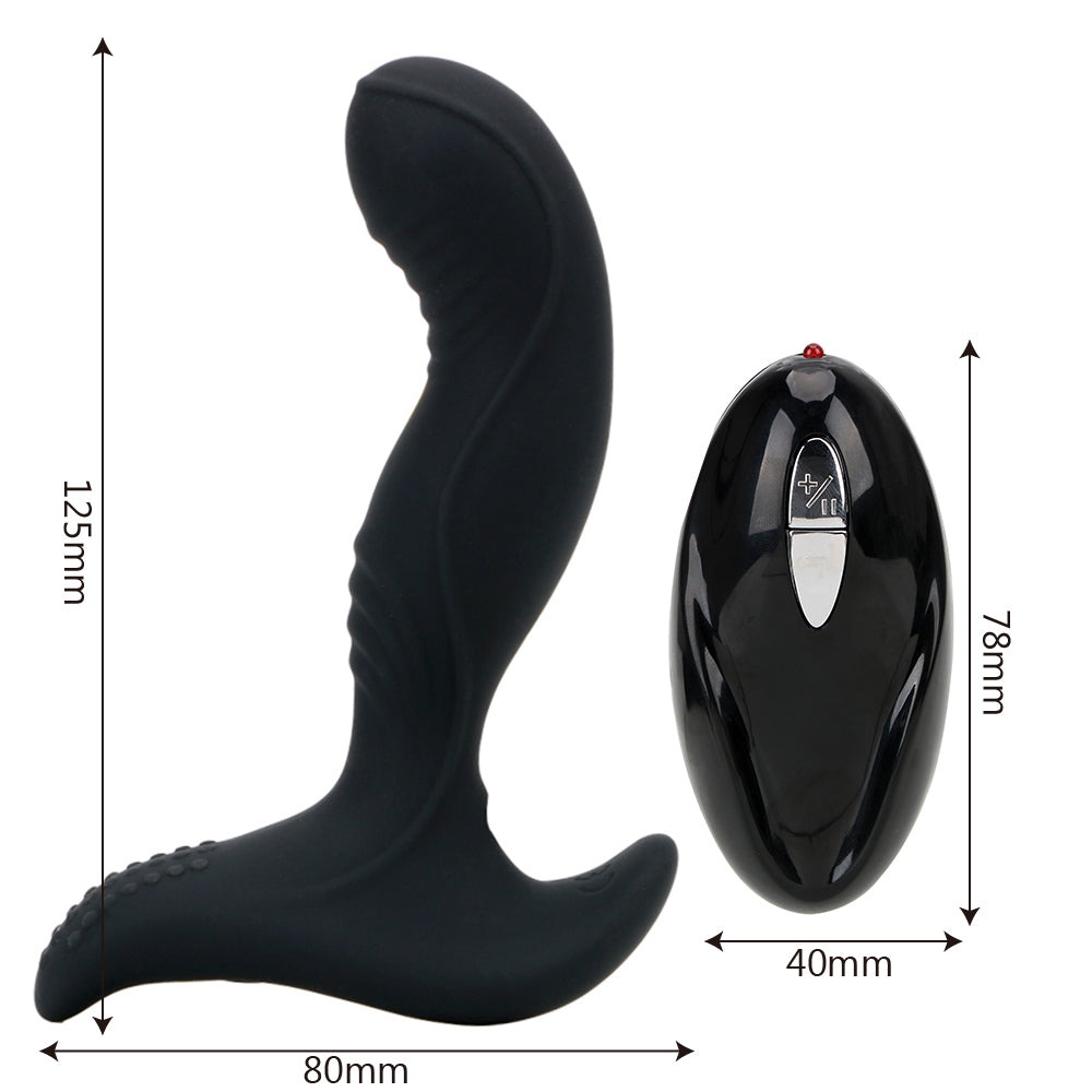 Wireless Remote Control Anal Vibrator Prostate Massager-EROSREALM