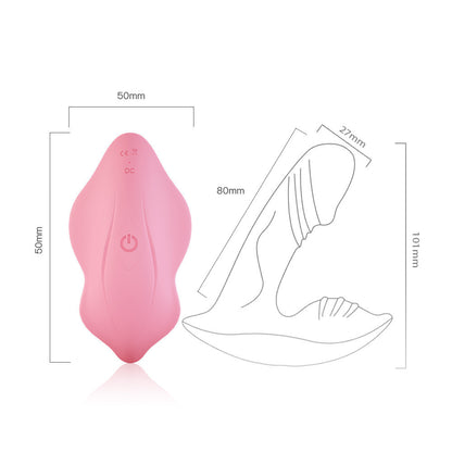 WHISTLE 9 Frequencies Vibrating Panty Dildo Vibrator-EROSREALM