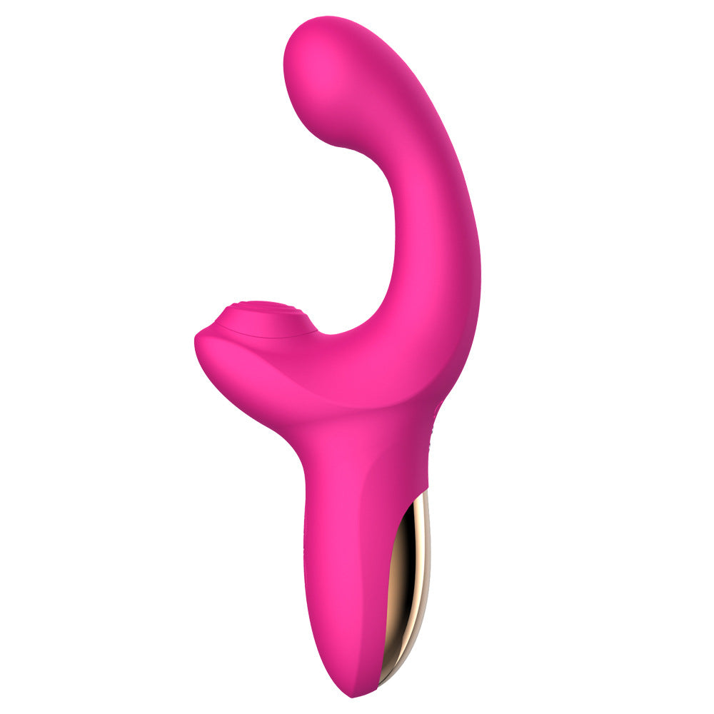 Sucking/Tapping Vibrators. Come Hither/Vibration G Spot Stimulator. 2 In 1 Sex Toy-EROSREALM