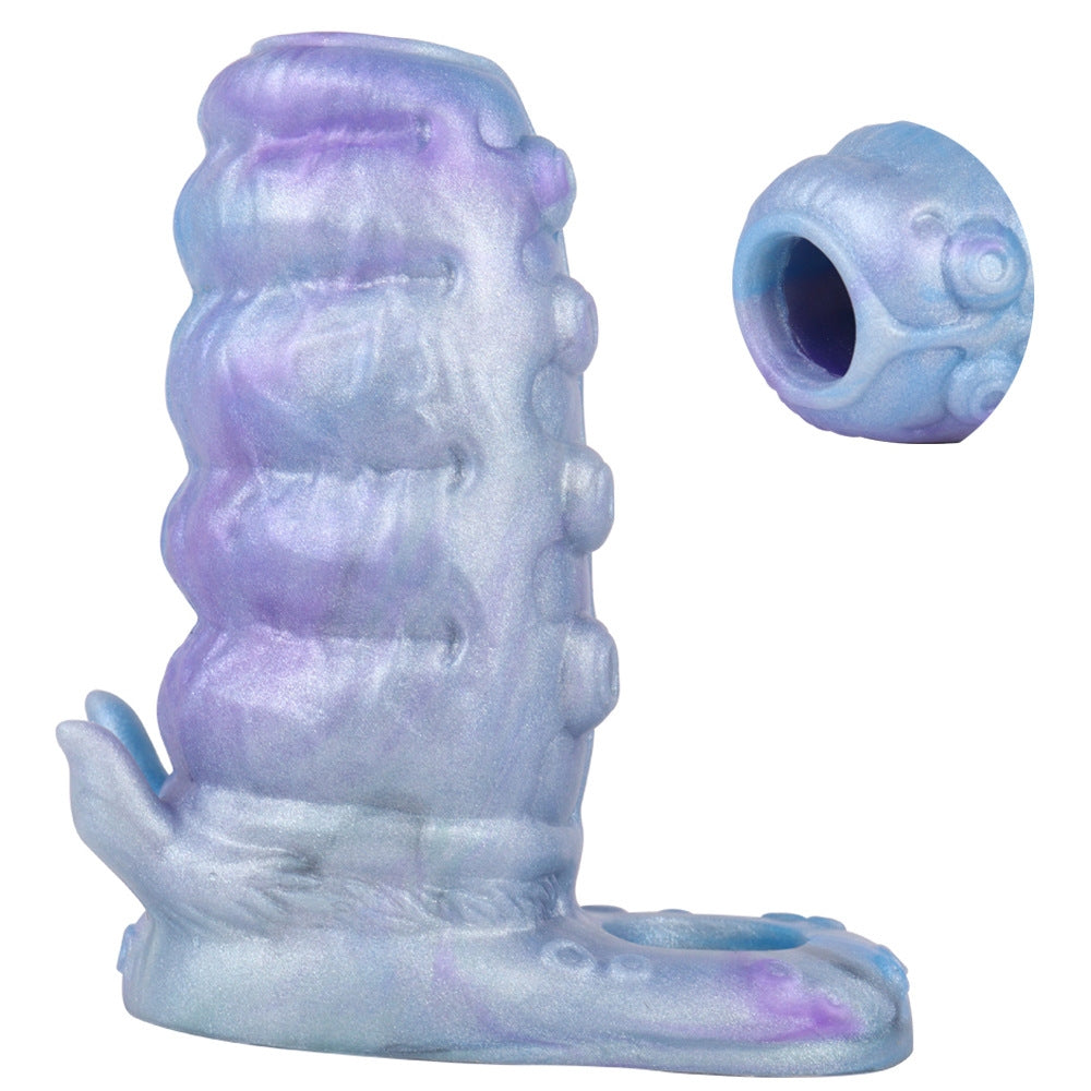 Nessie Monster Hollow Male Silicone Penis Sleeve-EROSREALM