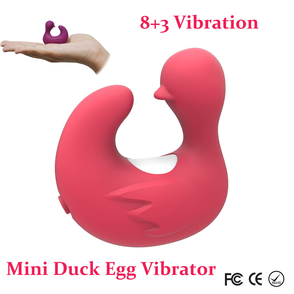 Mini Duck Vibrator Finger Vibrator G Spot Clit Stimulator-EROSREALM