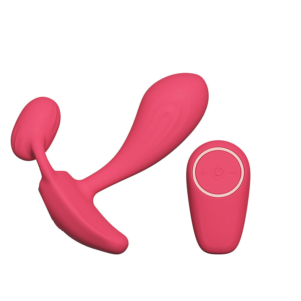 App Remote Control Double Shock Rotating Clit Stimulating Panty Vibrator-EROSREALM