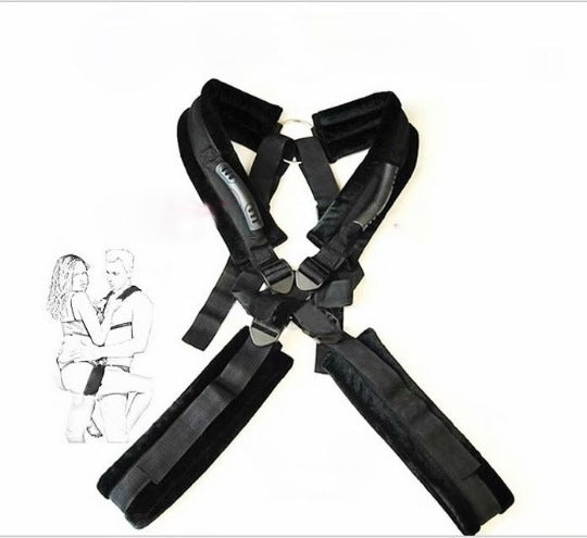 Double Shoulder Back Swing Strap Husband And Wife Sex Aids-EROSREALM