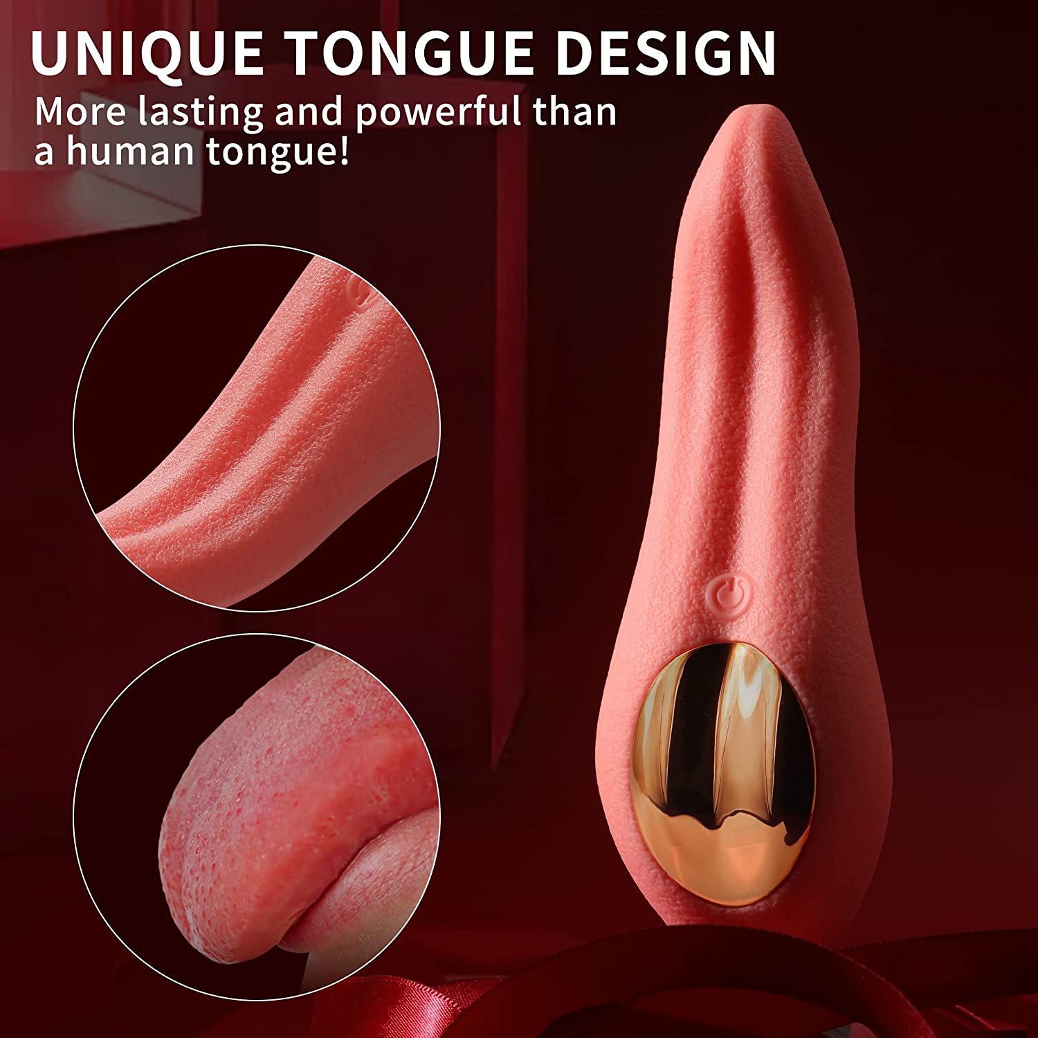 Tongue Toy Tongue-licking Clitoris Stimulator-EROSREALM