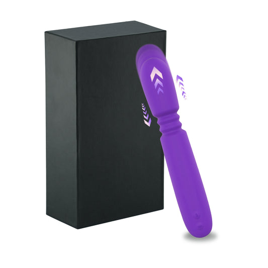 2-in-1 Thrusting G-spot Vibrator-EROSREALM