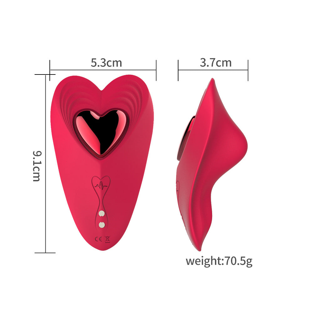 Heart Shaped App Remote Control Panty Vibrator-EROSREALM