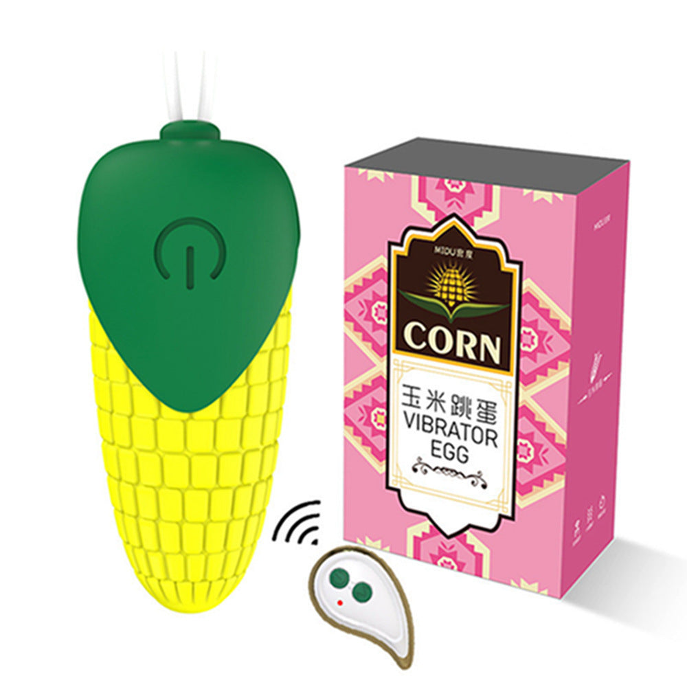 Wireless Remote Control Warming Vibrating Corn-EROSREALM