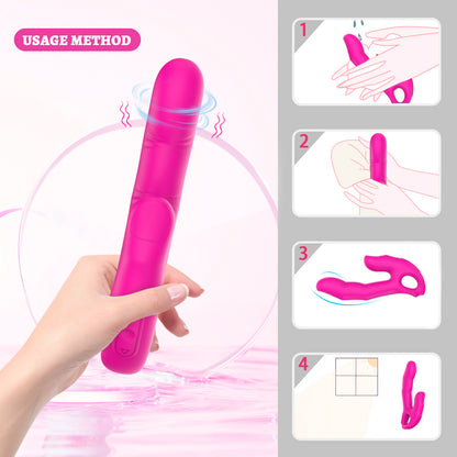 2-in-1 Finger-shaped Vibrator-EROSREALM