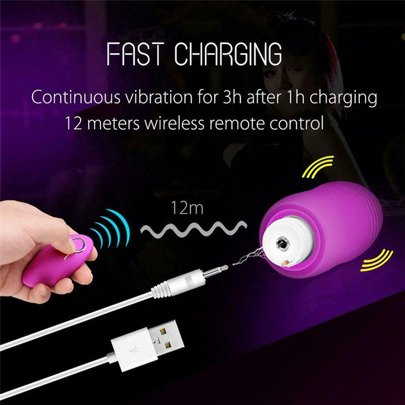 10 Speed Mini Bullet Vibrator Powerful Vibrating Eggs-EROSREALM