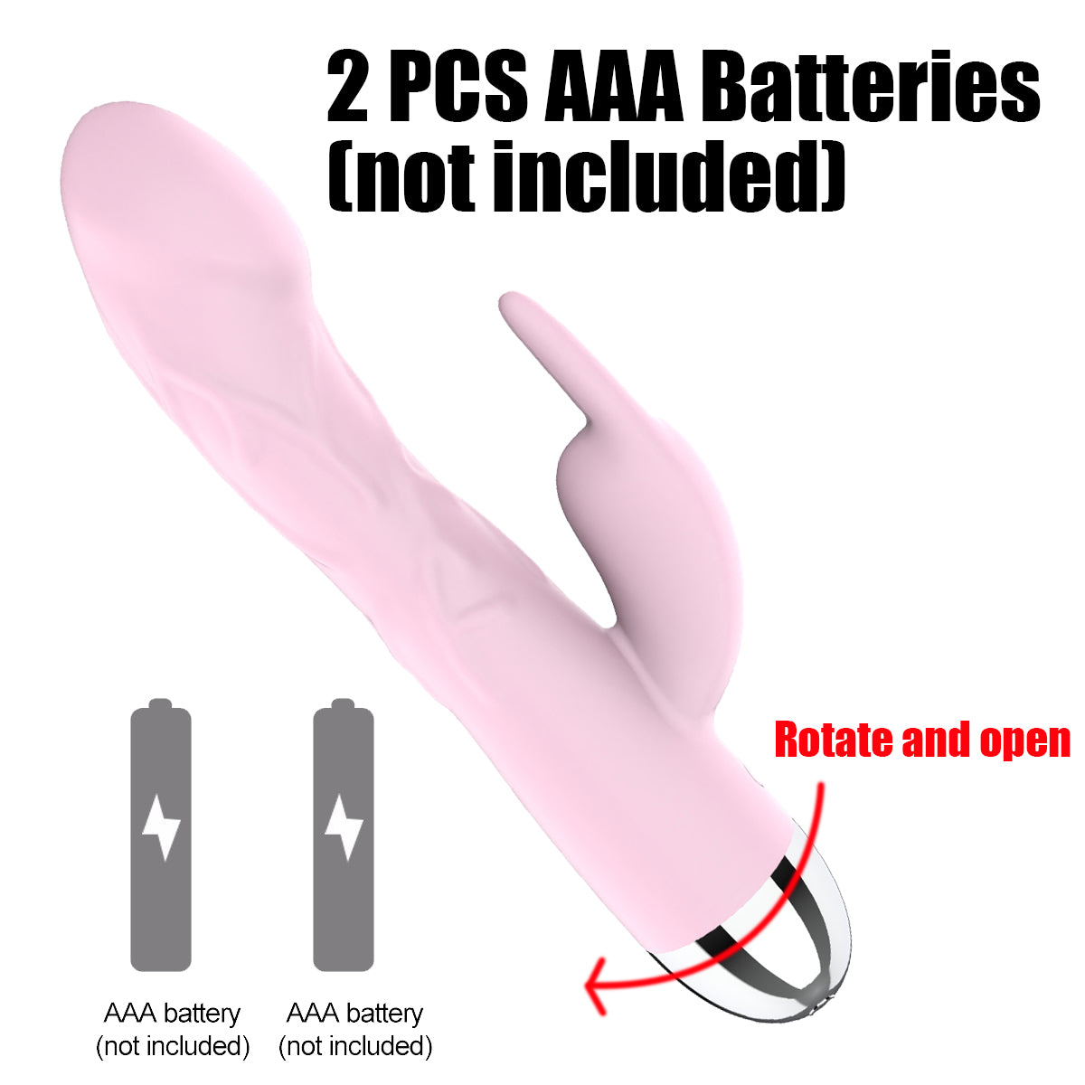 10 Vibrating Dildo Rabbit Vibrator G Spot Vibrator-EROSREALM