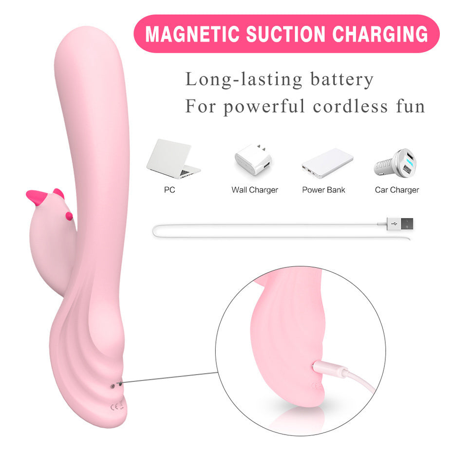 Vibrator Clitoris Stimulator G-spot Vaginal Vibrating Massager-EROSREALM