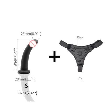 Wearable Strap On Penis Pant Sex Toy For Sensory Fun-EROSREALM