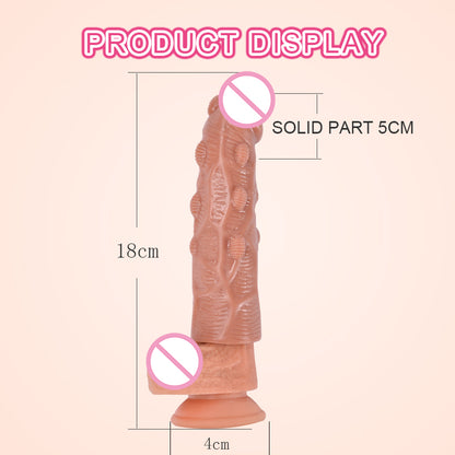 Lengthened Penis Sleeve Thickened Wolf Tooth Sleeve Sex Toy For Adults-EROSREALM