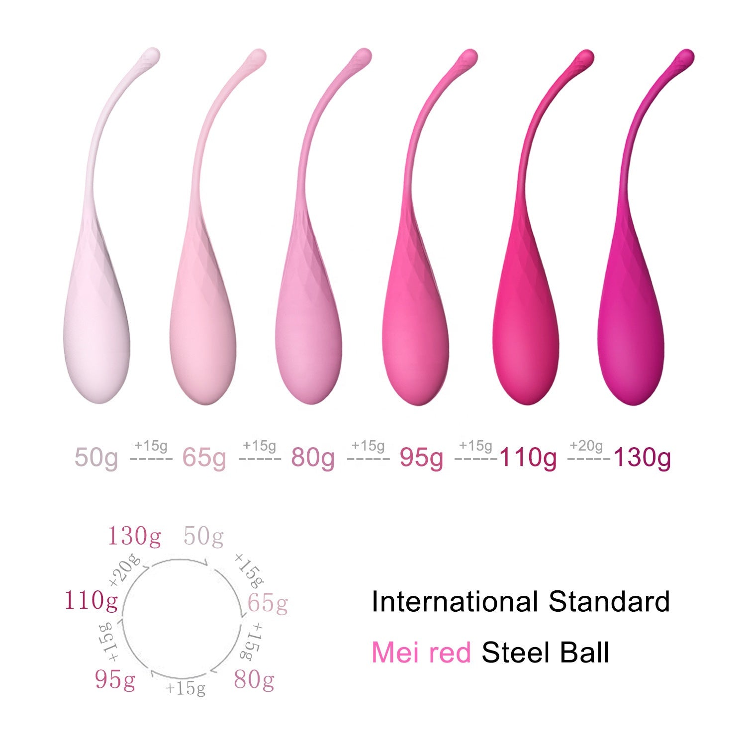 Silicone Women Personal Secret Sex Toys Kegel Ball-EROSREALM