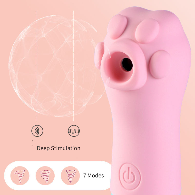 Cat Claw Multiple-frequency Sucking Clitoral Stimulator-EROSREALM