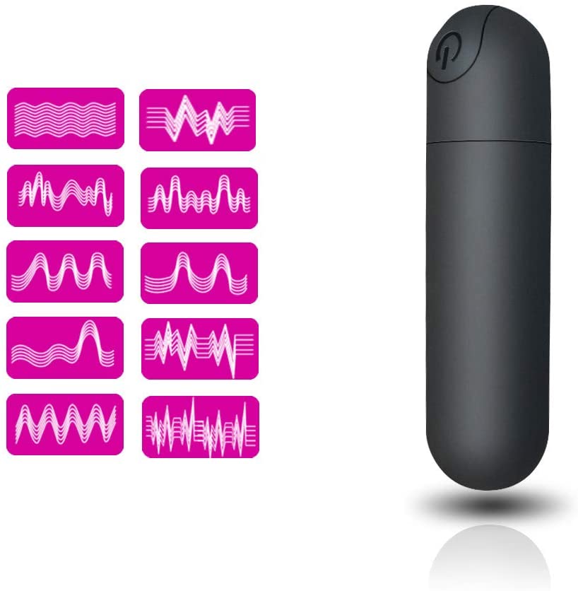 Bullet Vagina Stimulator Massager for Travel Vibrant with USB Rechargeable Waterproof-EROSREALM