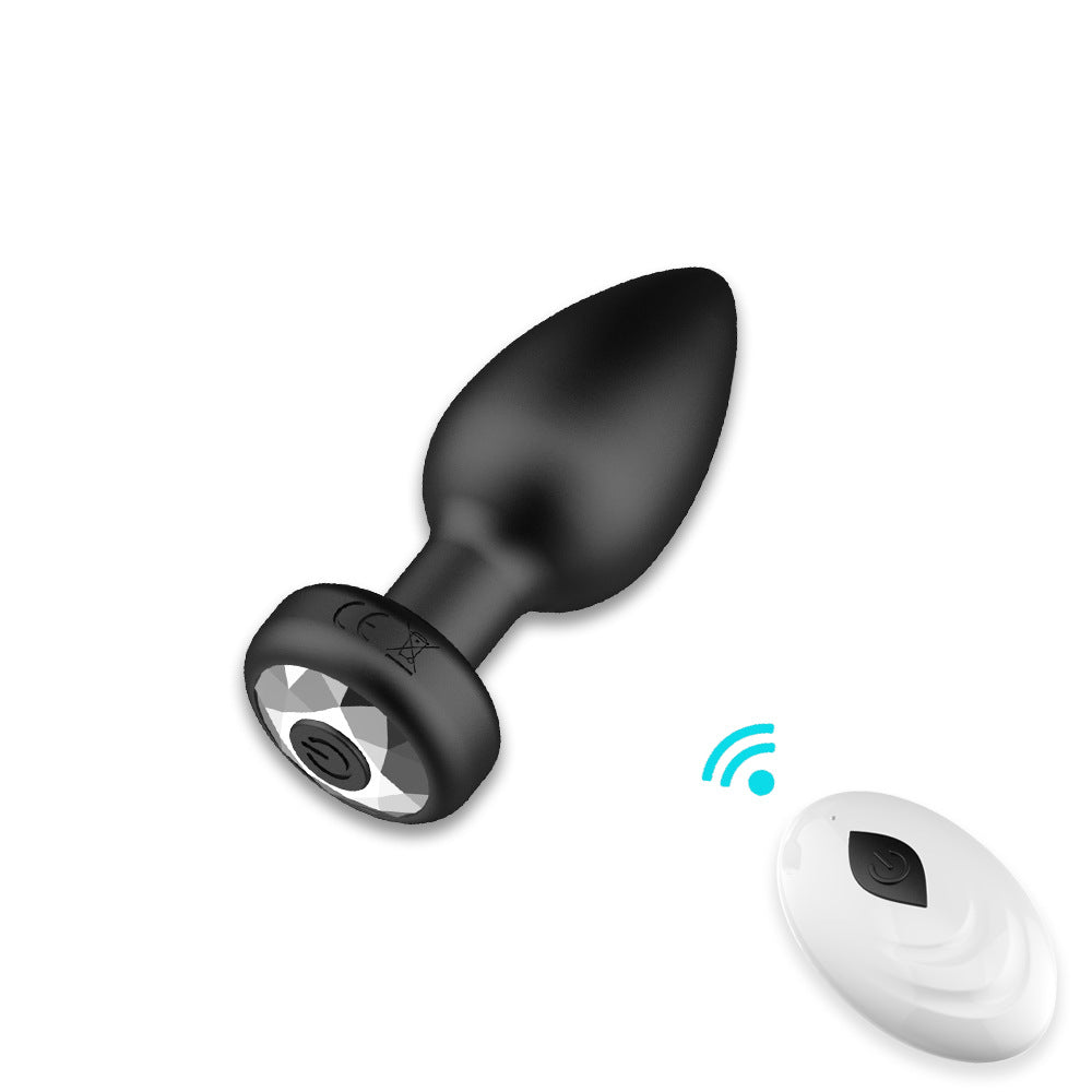 Wireless Remote Control Anal Plug Prostate Orgasm Massager Adult Sex Toy-EROSREALM