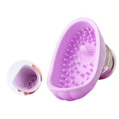 Wireless Remote Control Vibrating Clit & Breast Massager-EROSREALM