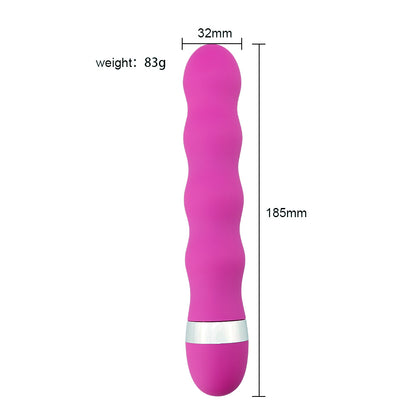 Multi-speed G Spot Clitoris Vibrator Butt Plug Anal Toy-EROSREALM