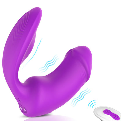 Invisible Wearable Vibrator G-spot Stimulator Wearable Dildo-EROSREALM