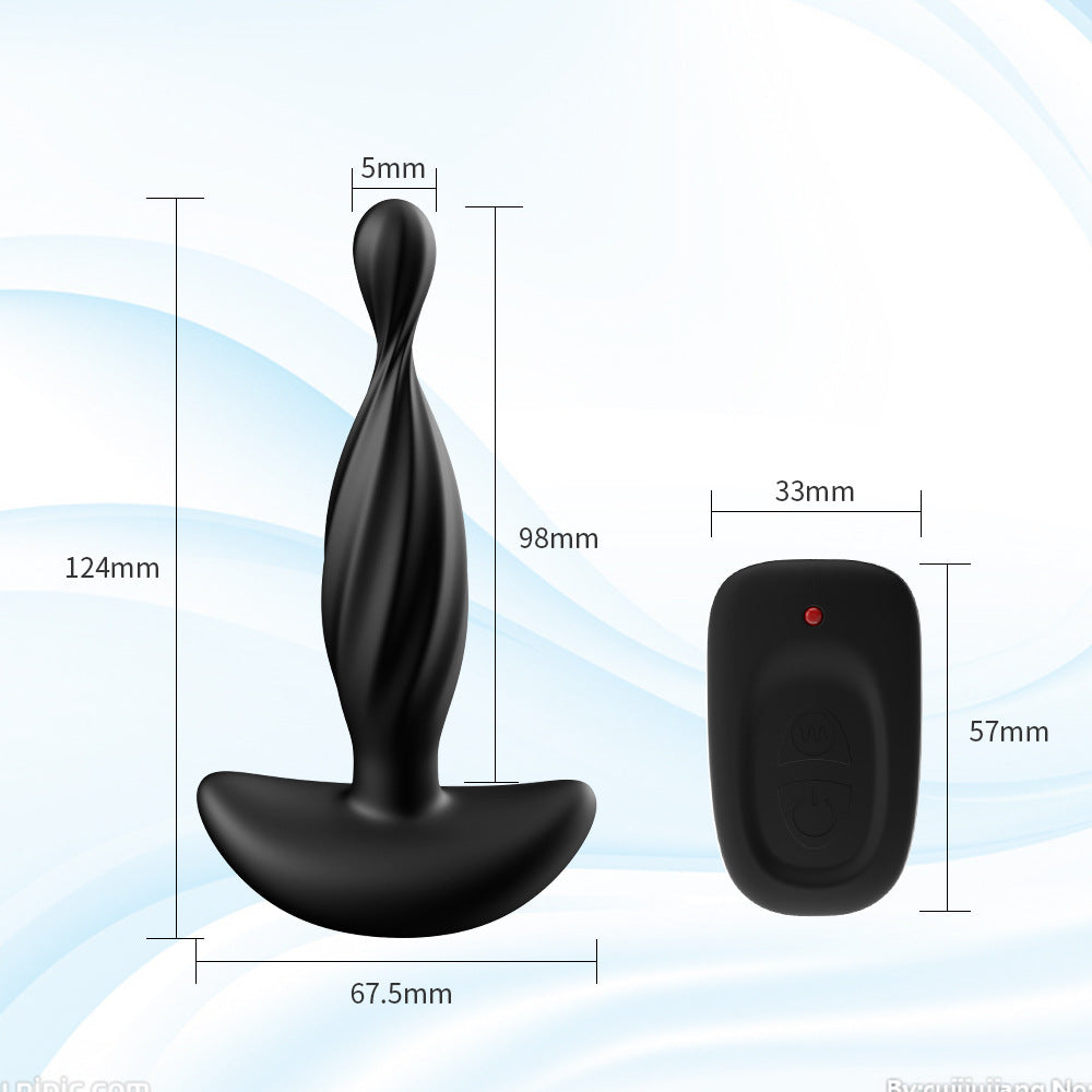 Anal Plug Vibrator Male Prostate Massager G-spot Masturbator-EROSREALM