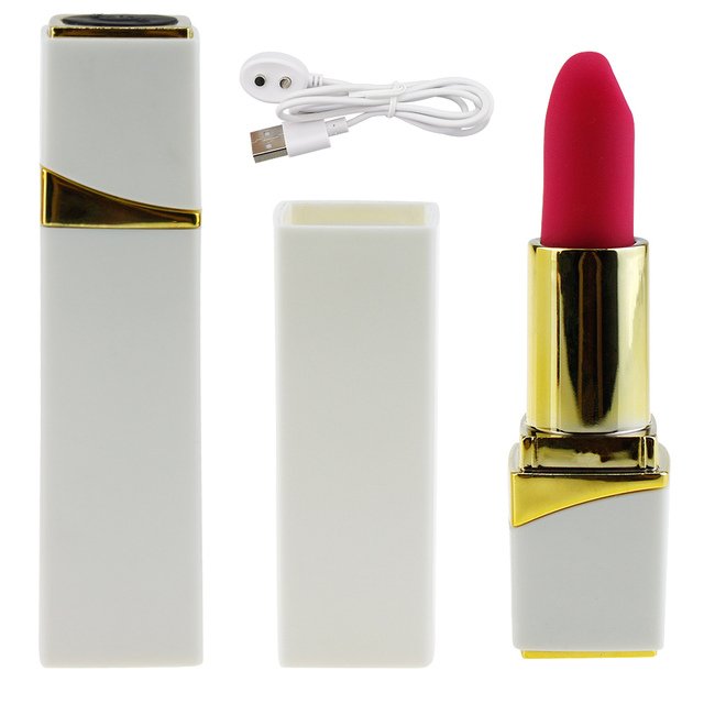 Rose Lipstick Vibrator-EROSREALM