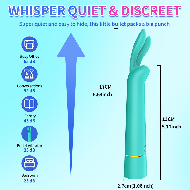 Mini Rabbit Bullet Vibrator-EROSREALM