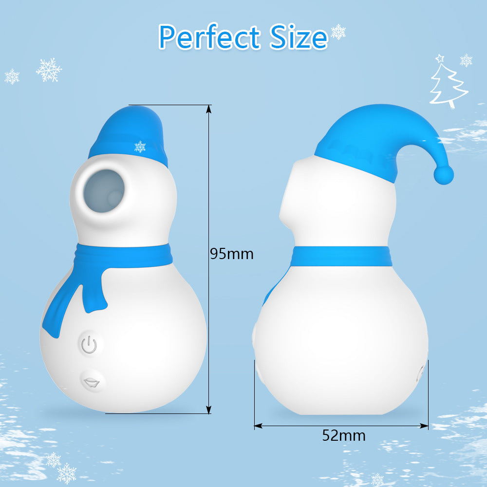 Female Breast Sucking Vibration 10 Frequency Snowman Sucking Device Usb Magnetic Suction Charging Multifunctional Sex Masturbation Device-EROSREALM