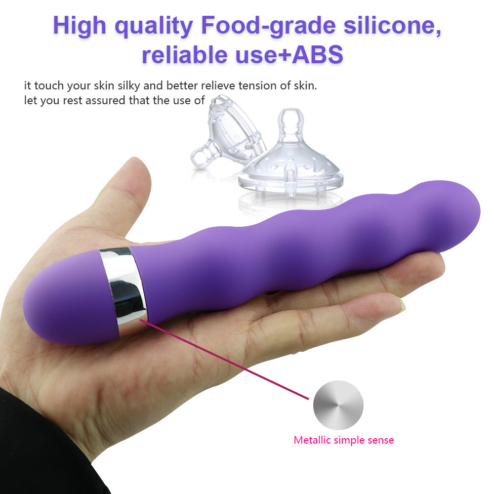 Multi-speed G Spot Clitoris Vibrator Butt Plug Anal Toy-EROSREALM