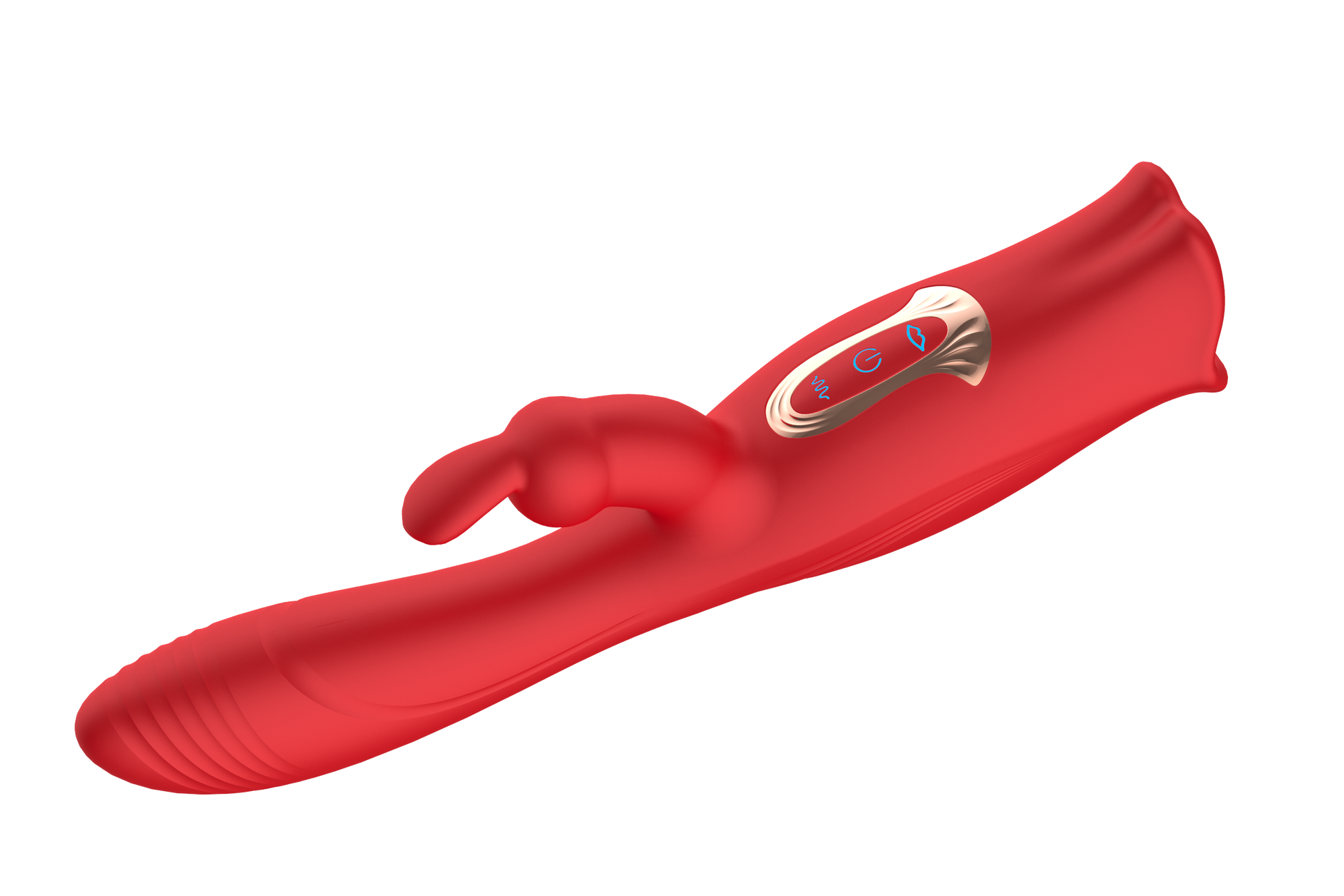 Rose Nibbler 3-in-1 Bitting G-spot Vibrator-EROSREALM