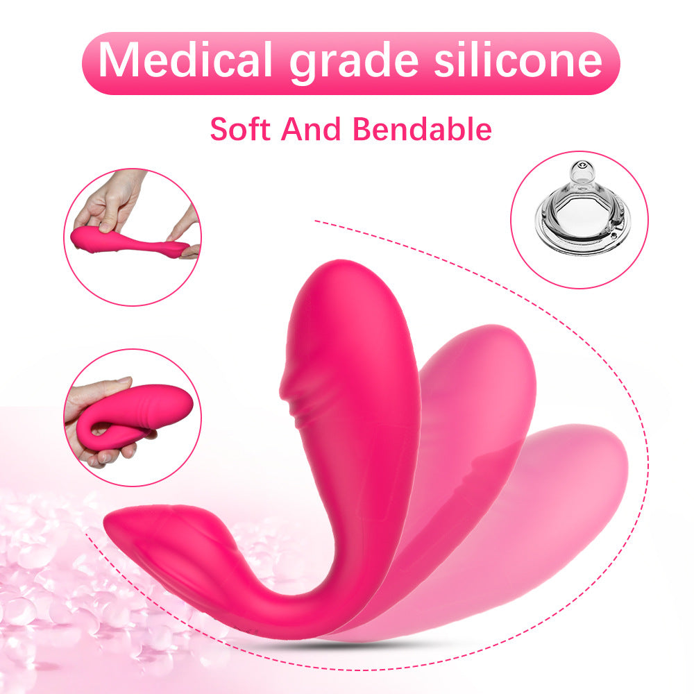 Wireless Remote Control Dildo Vibrating Panty G-spot Clitoris Stimulatorn Massage Vibrators-EROSREALM