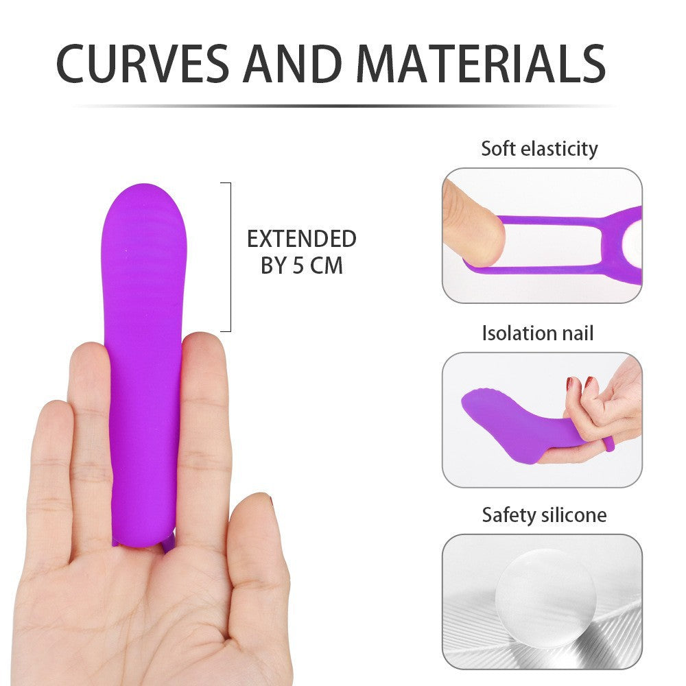 Finger Sleeve Appeal Finger Vibrator-EROSREALM