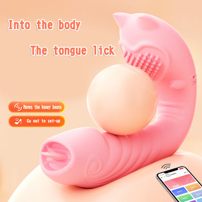 Little Devil Bluetooth Remote Control Foldable Panty Vibrator-EROSREALM