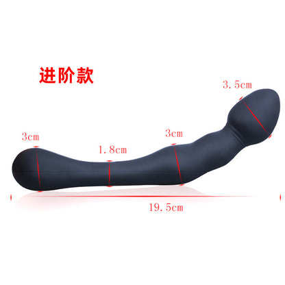 Prostate Massage Stimulation Silicone Anal Plug-EROSREALM