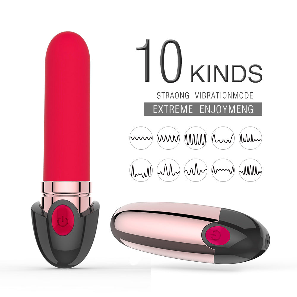 Female Lipstick Egg Skipping Wireless Powerful Vibration Masturbator Clitoris Fun-EROSREALM