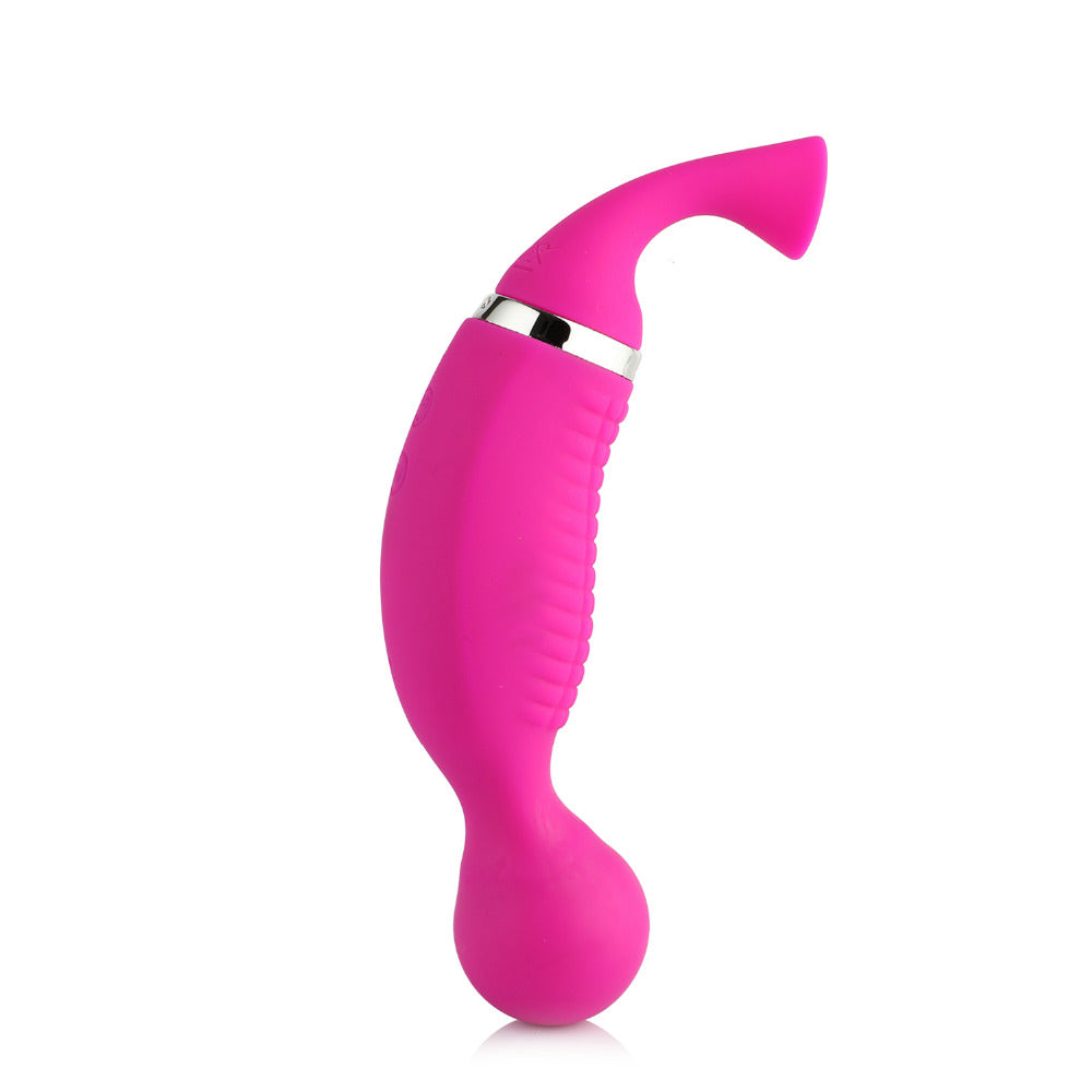 Seahorse Double Head High Intensity Clit Sucker Suction Vibrator-EROSREALM