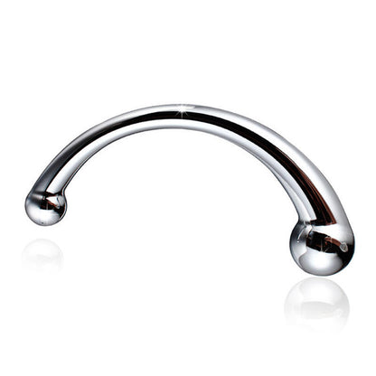 G-spot Stainless Steel Massage Stick-EROSREALM