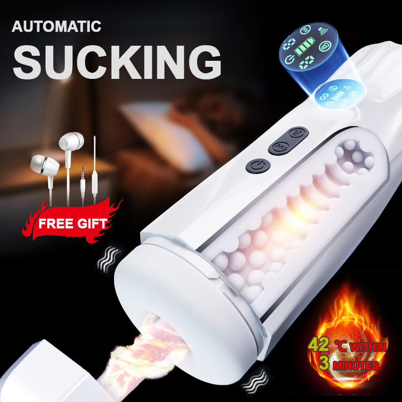 Gt-50 Interactive Sexy Voice Heating Sucking Vibration Oral Male Stoker-EROSREALM