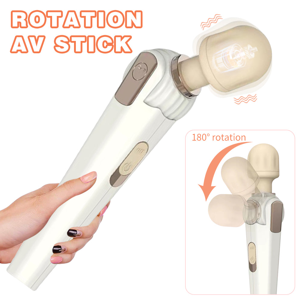 180° Rotation 20-frequency Wand Vibrator-EROSREALM