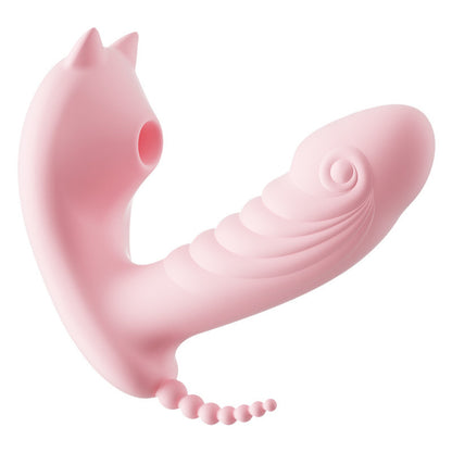 3 In 1 Clitoris Sucking Dildo Vibrator Panties Vagina Stimulator-EROSREALM