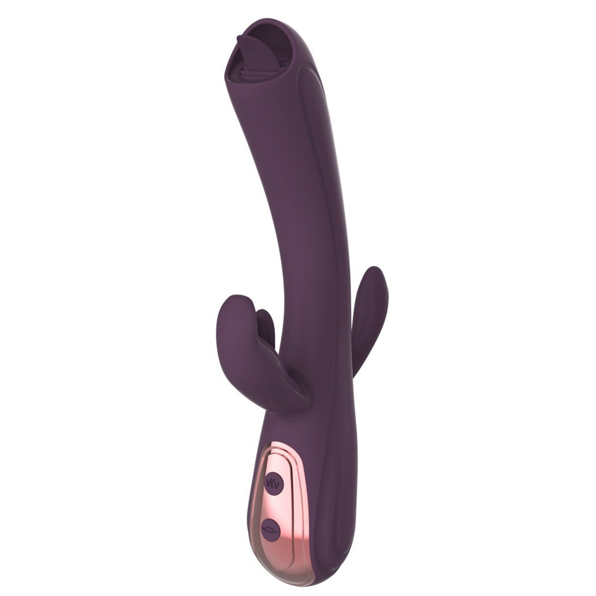 Double Tongue Vibrating G-spot Vibrators-EROSREALM