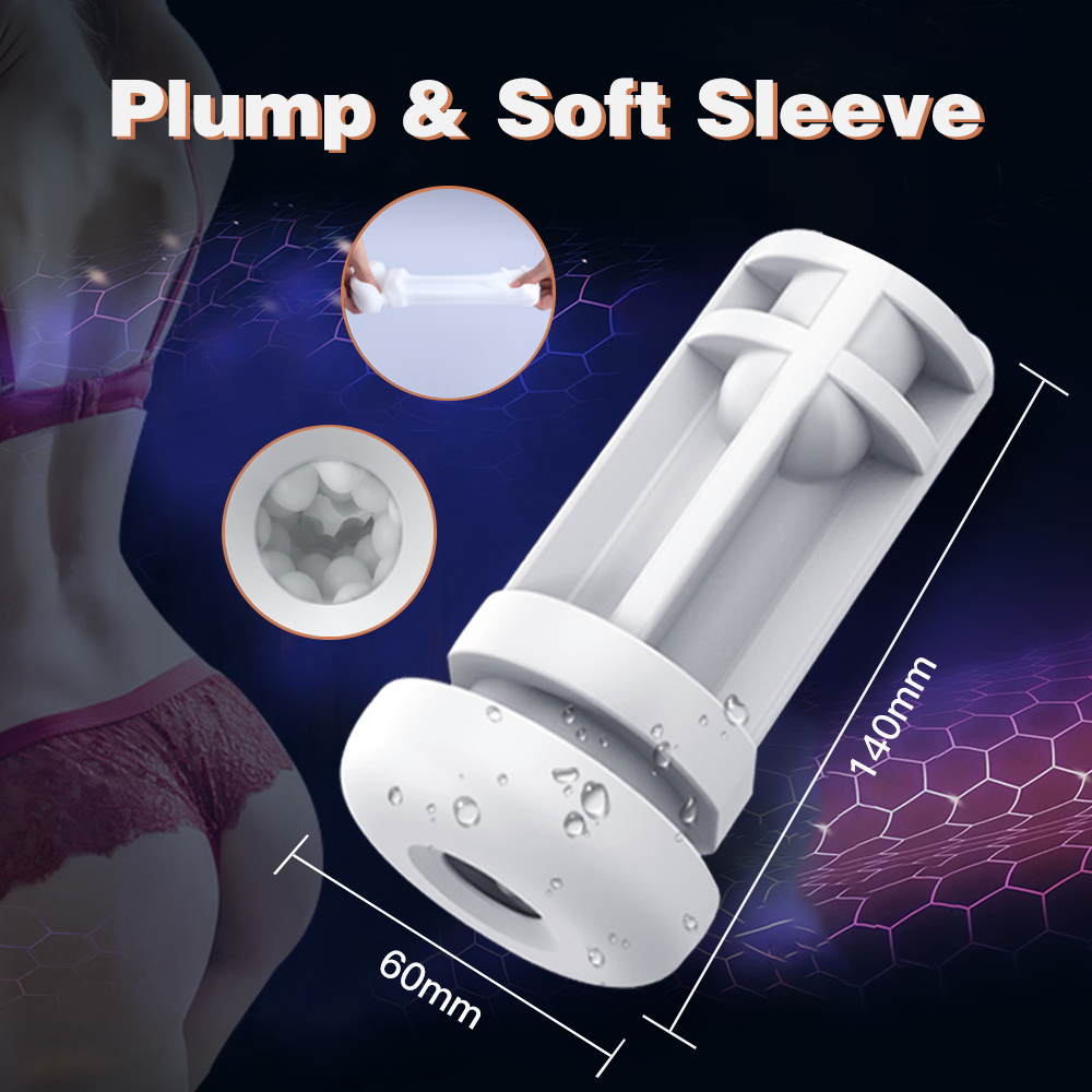 6 In 1 Automatic Telescopic Suction Heating Voice Masturbation Cup Auto Sucker for Men-EROSREALM