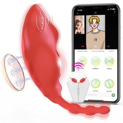 App & Wireless Remote Control 9 Frequency Panty Vibrator-EROSREALM