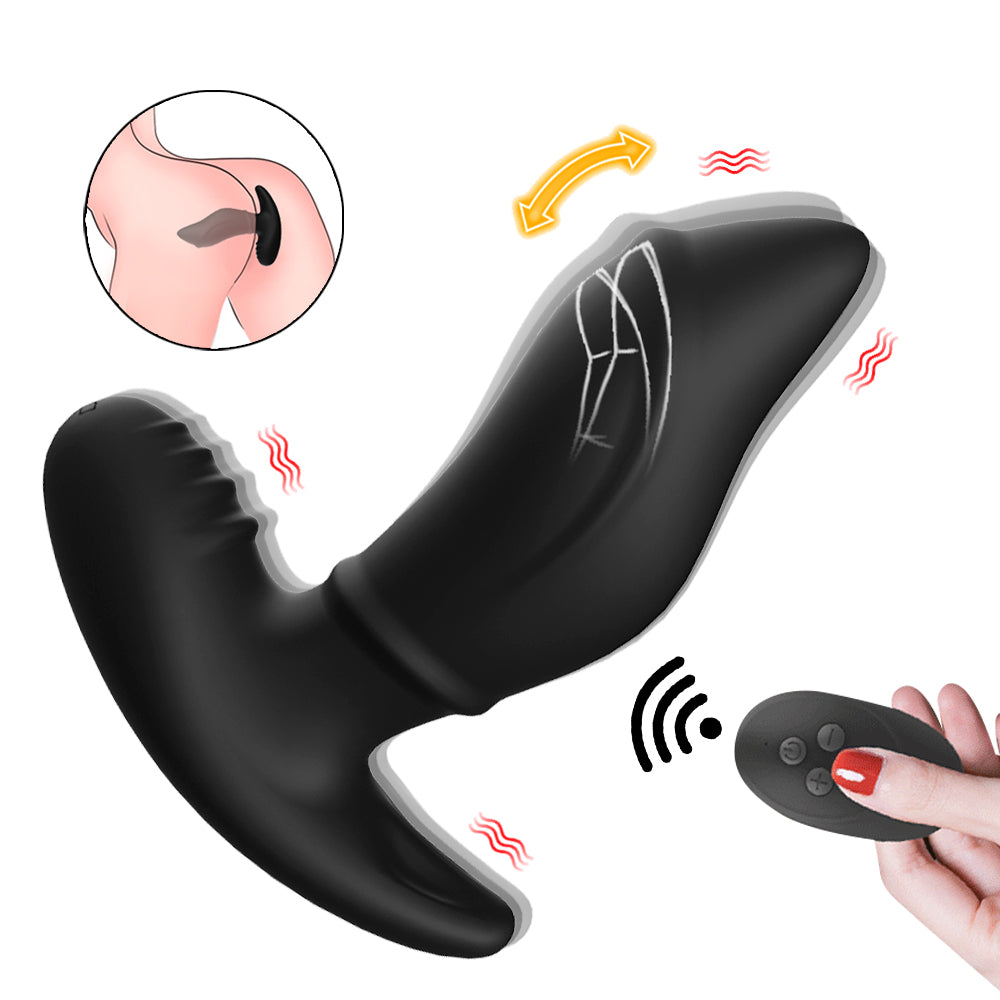 Ball Bearing 10 Mode Vibration Anal Plug Prostate Massager-EROSREALM