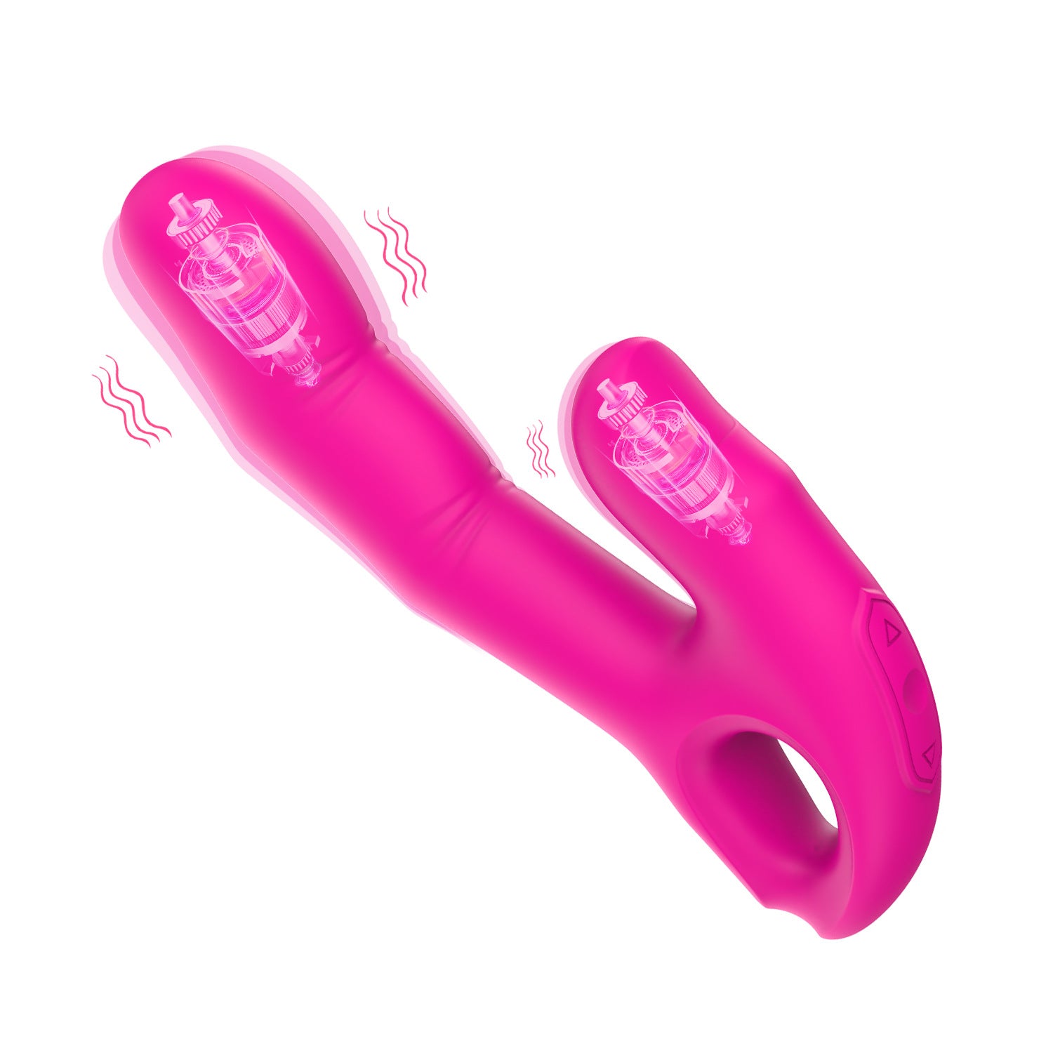 2-in-1 Finger-shaped Vibrator-EROSREALM