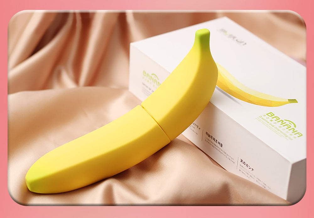 Banana Dildo Vibrator Realistic Huge Penis G Spot Dildo-EROSREALM