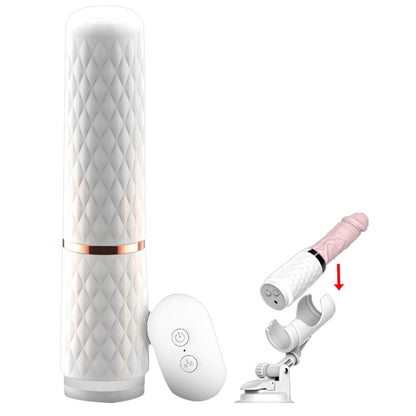 Full Automatic Telescopic Heating Vibrating Dildo-EROSREALM