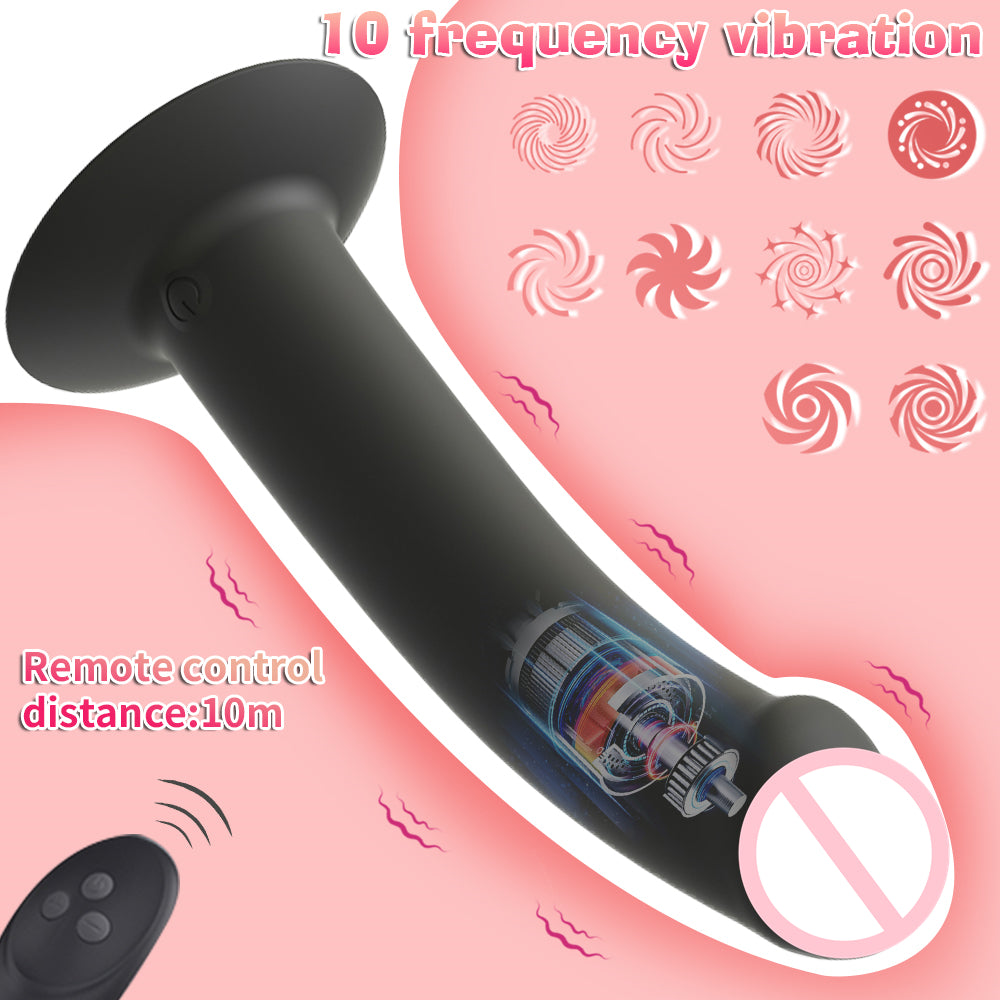 10 Frequency Dildo Vibrator Prostate Stimulator For Adult-EROSREALM